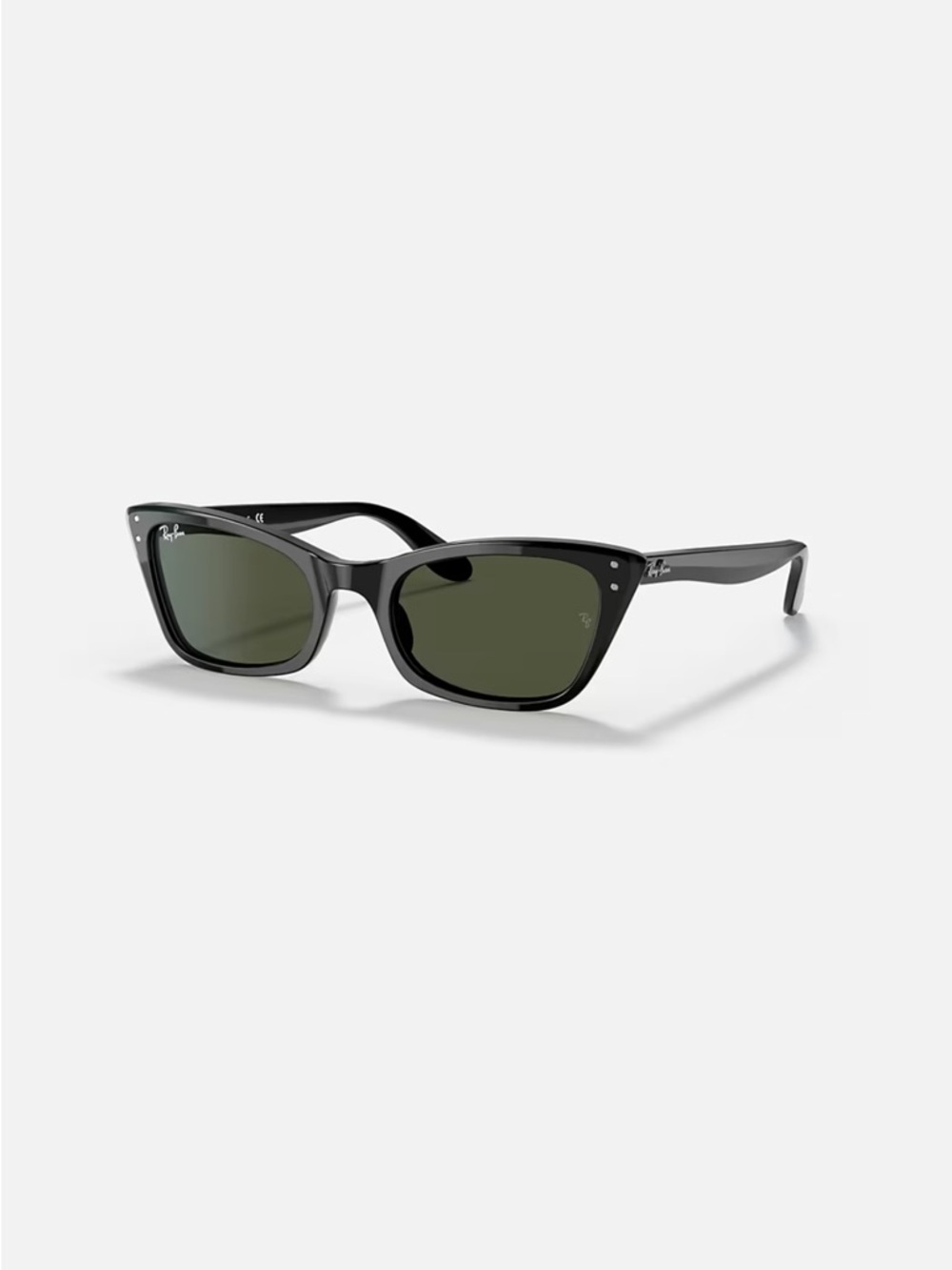 Ray-Ban Lady Burbank Black Cat-Eye Sunglasses